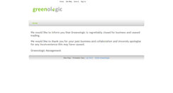 Desktop Screenshot of greenologic.co.uk